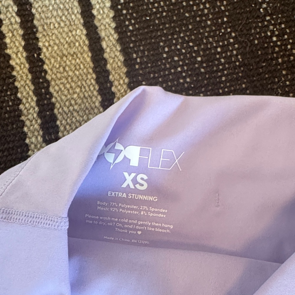 NWOT POPFLEX Lavender Skater Skirt - Picture 2 of 5
